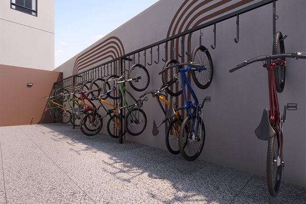 Perspectiva do Bicicletário