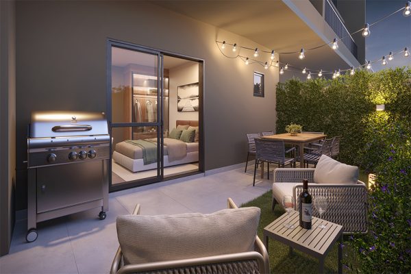 Perspectiva do Studio Garden | 31m² | Final 6