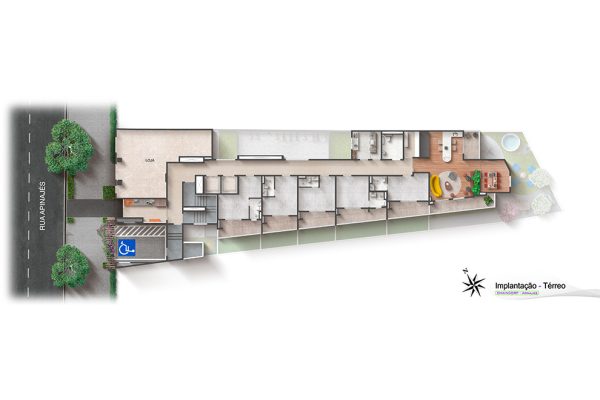 Implantação – Térreo